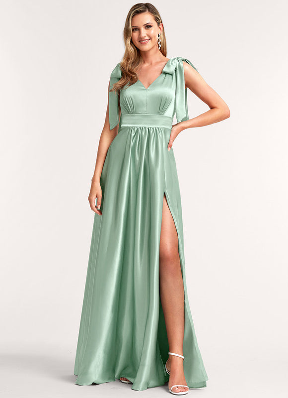 Robe Trapèze Élégance Satinée - gallery 2