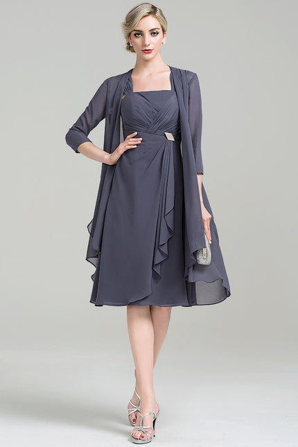 Robe Trapèze Charme Élégant - gallery 2
