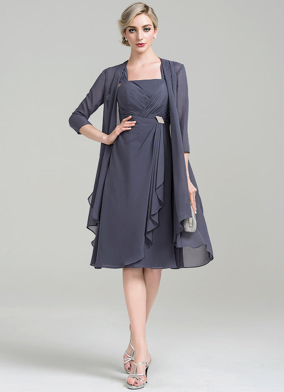 Robe Trapèze Charme Élégant - gallery 2
