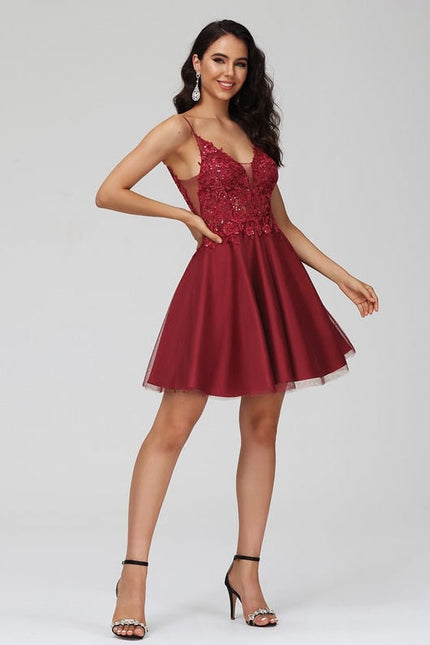 Robe Trapèze Nuit Étoilée Tulle - gallery 5
