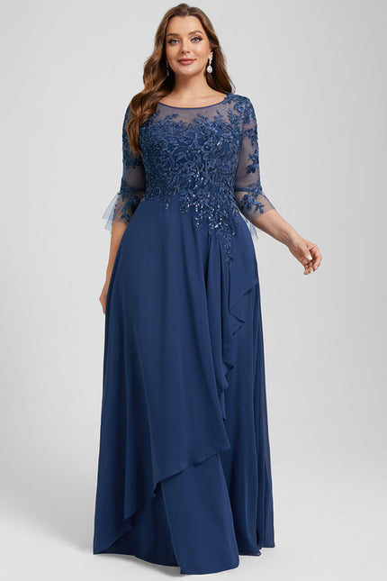 Robe Trapèze Rêve Sombre Légèreté - gallery 9