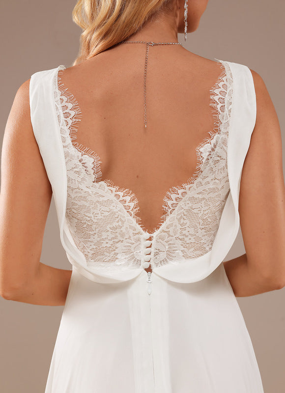 Robe Trapèze Éblouissante Aérienne - gallery 2