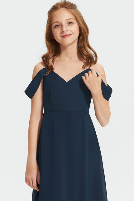 Robe Trapèze Rouge Velours Flottant - gallery 3