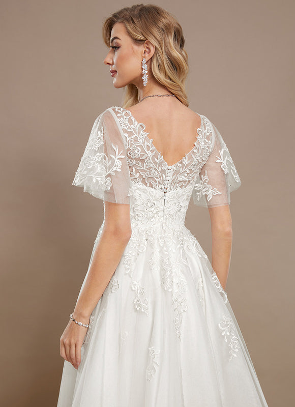 Robe Trapèze Luxe Éthéré - gallery 4