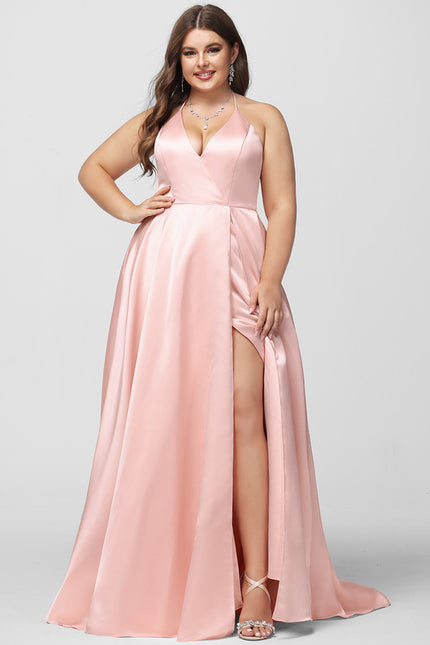 Robe Trapèze Satin Royal - gallery 5