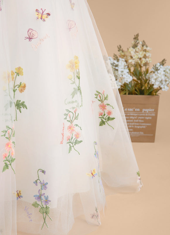Robe Trapèze Étoile De Jardin - gallery 8