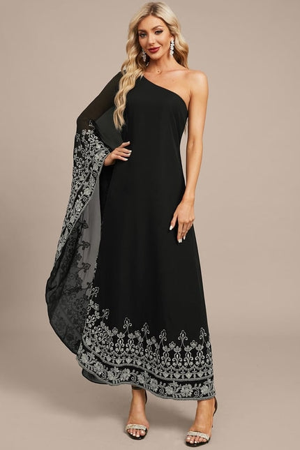 Robe Trapèze Chic Monochrome - gallery 3