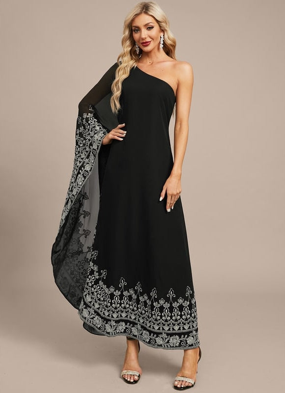 Robe Trapèze Chic Monochrome - gallery 3