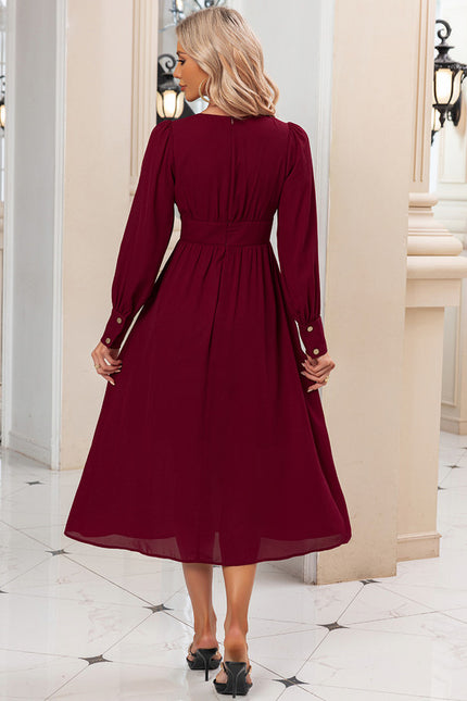 Robe Trapeze Volant - gallery 5