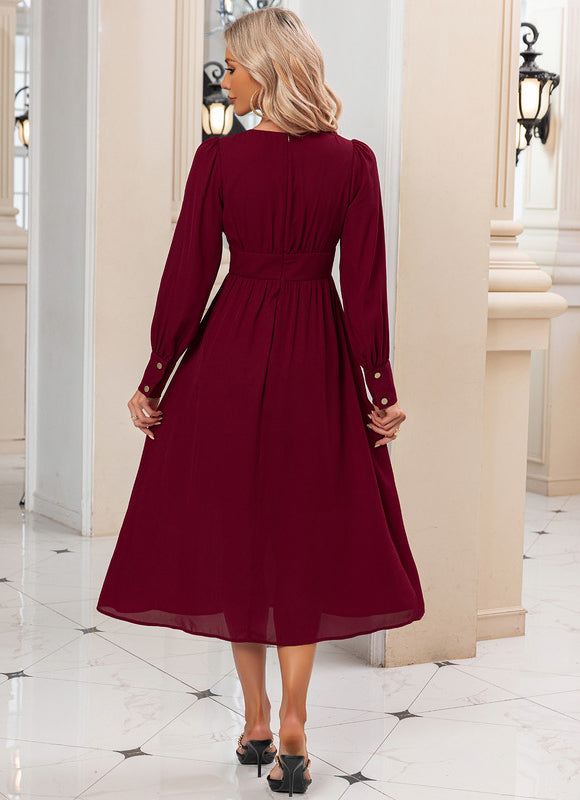 Robe Trapeze Volant - gallery 5