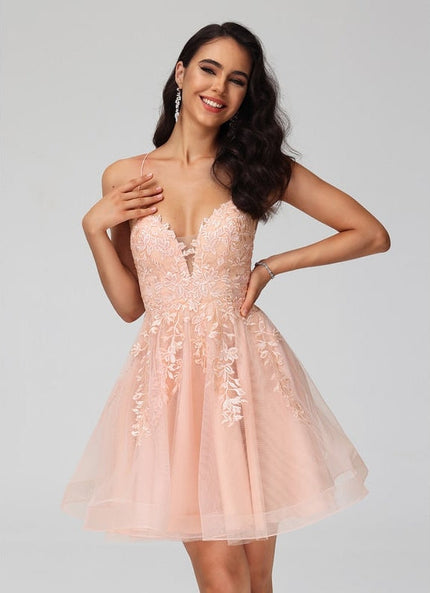 Robe Trapèze Nuit Étoilée Tulle