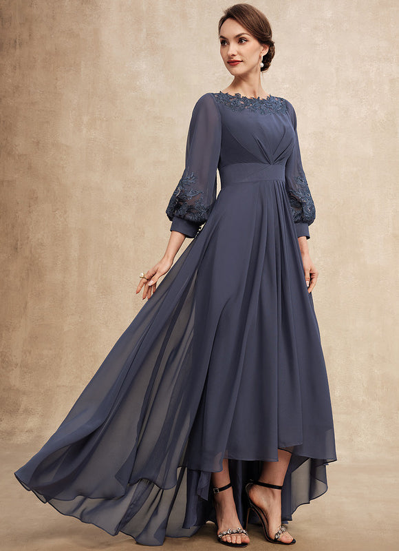 Robe Trapèze Mousseline Moderne - gallery 4