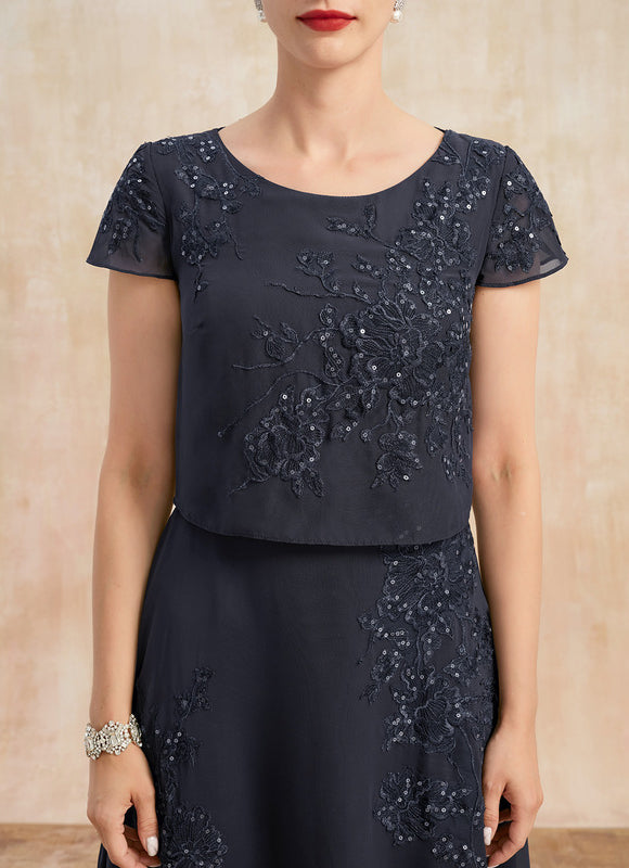 Robe Trapèze Éclat De Velours - gallery 7
