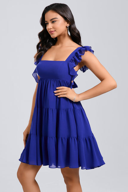 Robe Trapèze Émeraude Douce - gallery 5