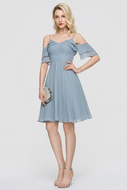 Robe Trapèze Brise Dazur Éthérée - gallery 5