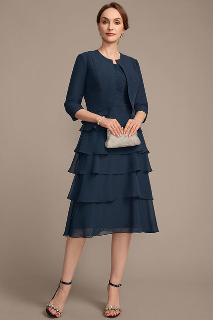 Robe Trapèze Élégance Plissée