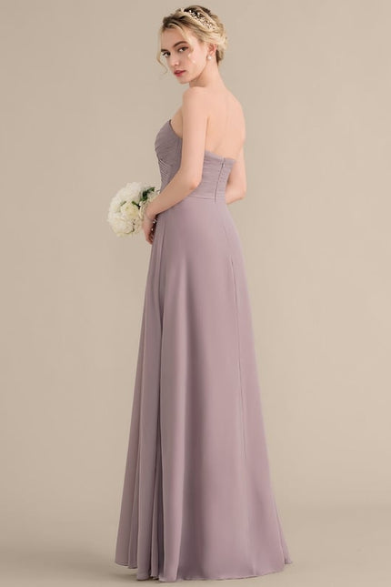 Robe Trapèze Éclat De Lavande - gallery 7