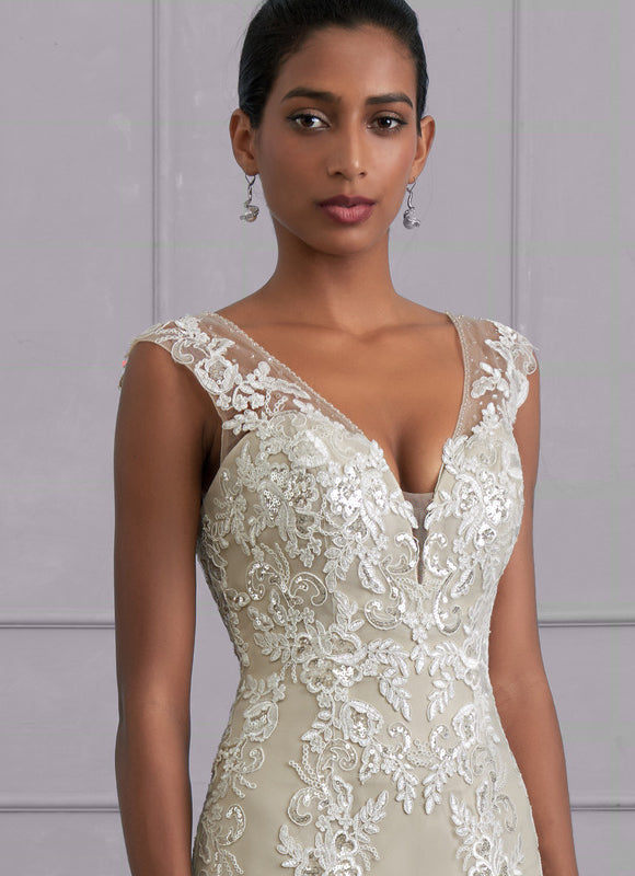 Robe Trapèze Étoile De Lune - gallery 4
