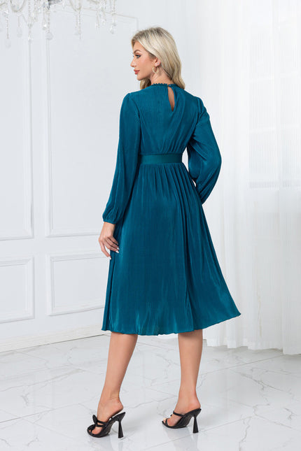 Robe Manche Longue Trapeze - gallery 2
