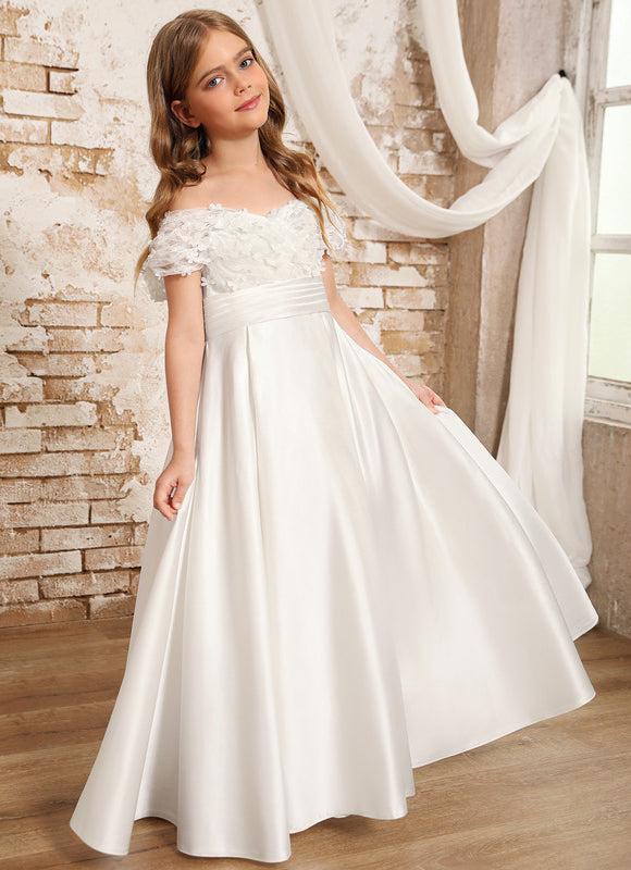 Robe Trapèze Enchantement Écrue - gallery 6