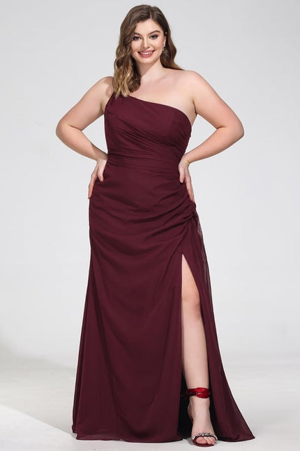 Robe Trapèze Asymétrique Beige - gallery 6