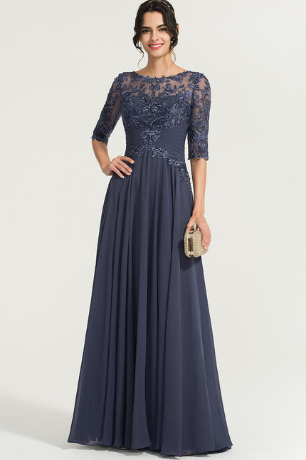 Robe Trapèze Éclatante Opulence - gallery 5