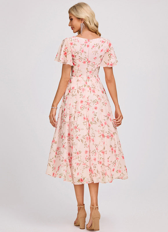 Robe Trapèze Fluide Asymétrique - gallery 5