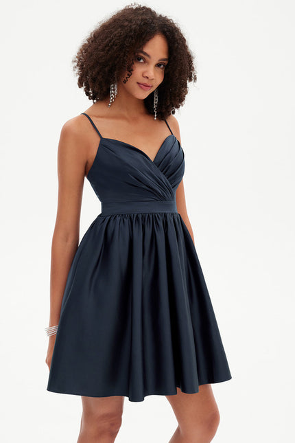 Robe Trapèze Plissée Élégante - gallery 6