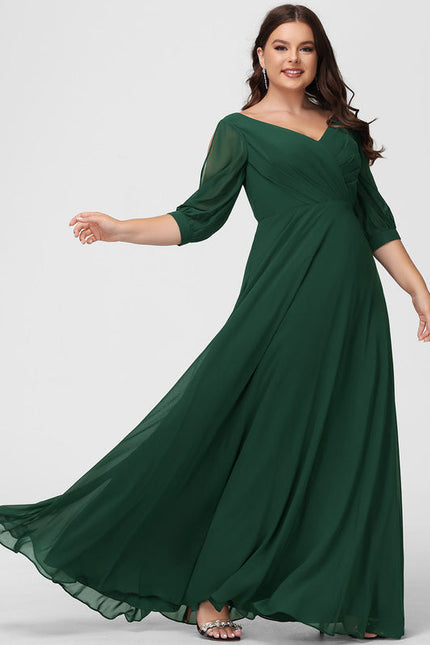 Robe Trapèze Mousseline Fendue - gallery 7