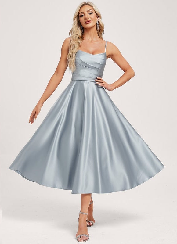 Robe Trapèze Satinée Luxe - gallery 1