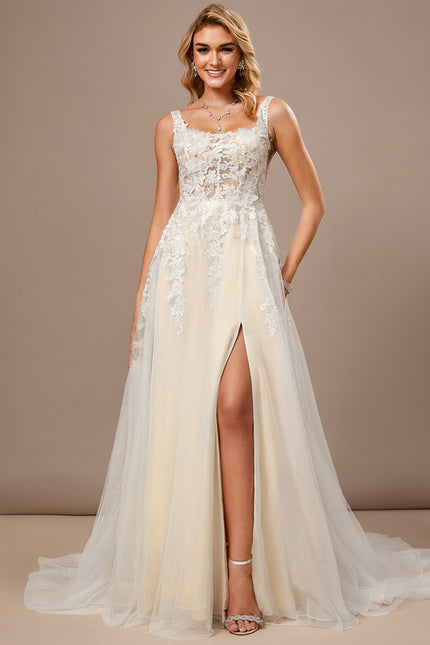 Robe Trapèze Tulle Élégante - gallery 1