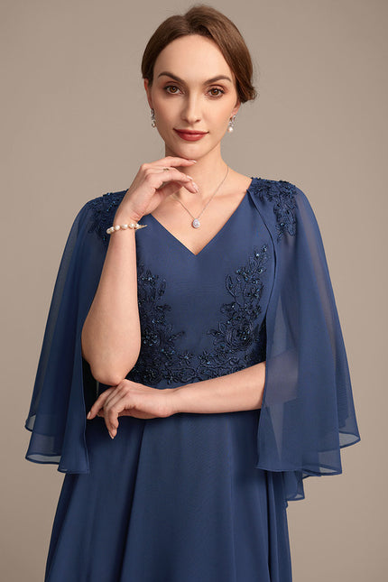 Robe Trapèze Élégance Céleste - gallery 2