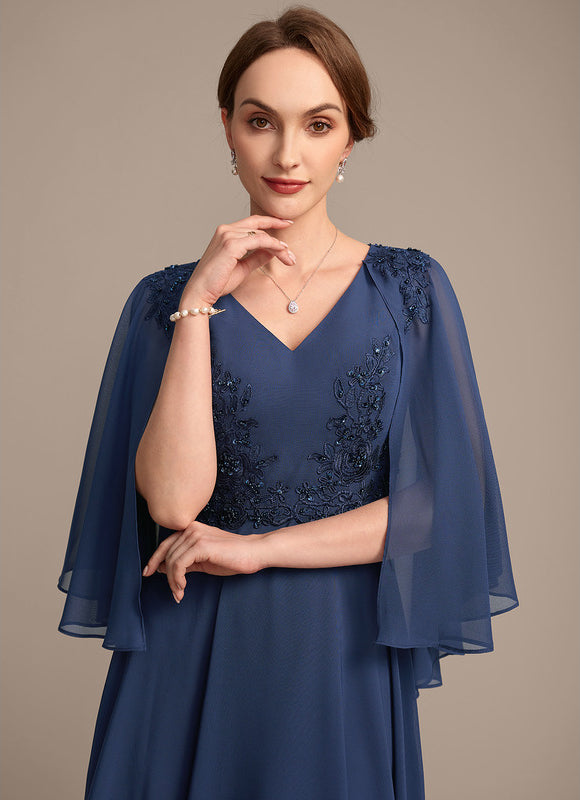 Robe Trapèze Élégance Céleste - gallery 2