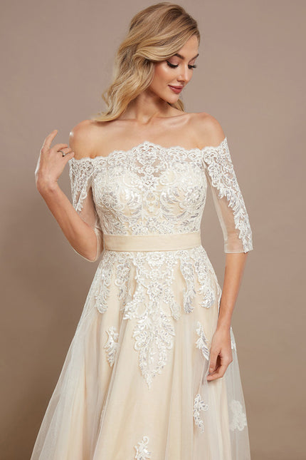 Robe Trapèze Couture Élégante - gallery 3