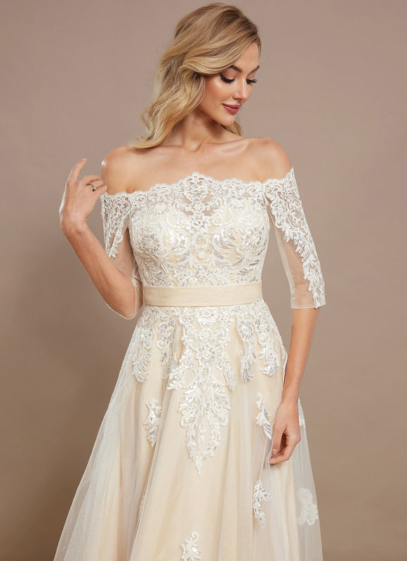 Robe Trapèze Couture Élégante - gallery 3