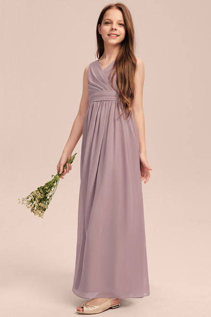 Robe Trapèze Lilas Douceur - gallery 1