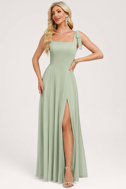 Robe Trapèze Sereine Émeraude - gallery 3