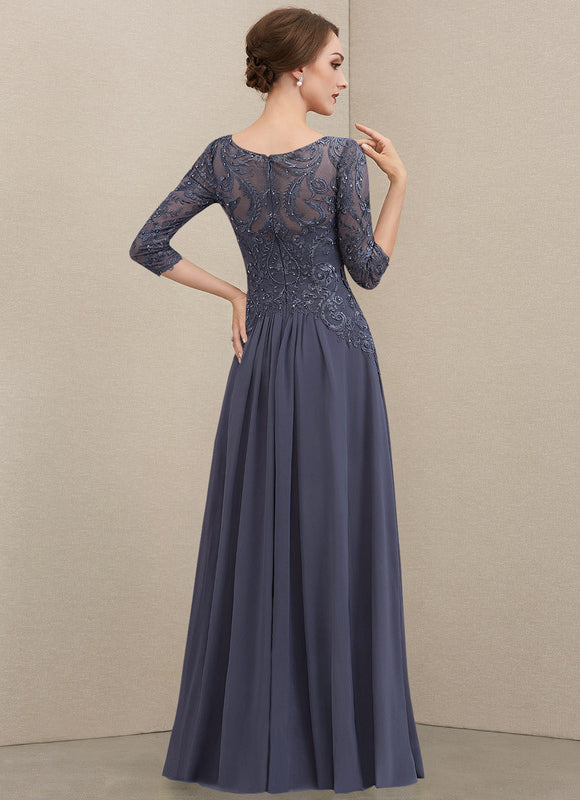 Robe Trapèze Raffinement Éthéré - gallery 3
