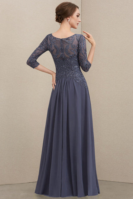 Robe Trapèze Raffinement Éthéré - gallery 3