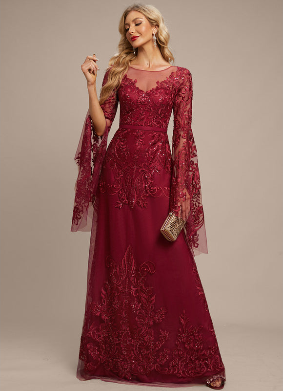 Robe Trapeze Rouge Femme - gallery 2