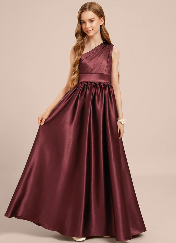 Robe Trapèze Soirée Satinée Junior