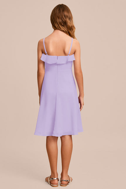 Robe Trapèze Éclat De Mousseline - gallery 1