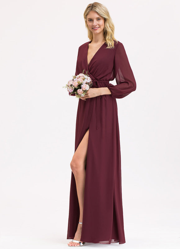 Robe Trapèze Ruban De Myrtille - gallery 2
