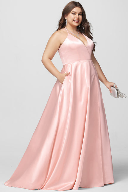 Robe Trapèze Satin Royal - gallery 6