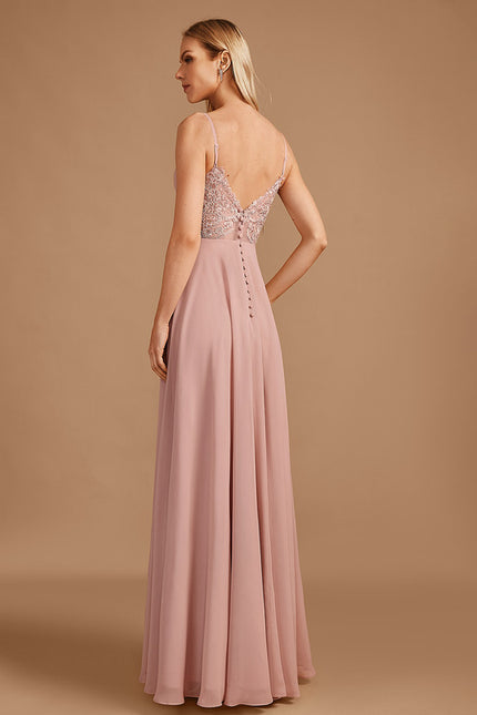 Robe Trapèze Roseau De Lune - gallery 6
