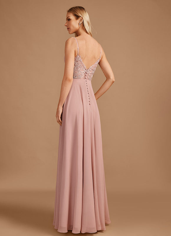 Robe Trapèze Roseau De Lune - gallery 6
