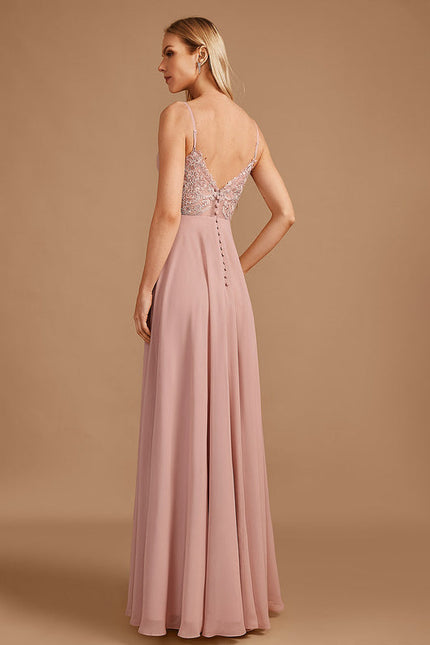 Robe Trapèze Roseau De Lune - gallery 6