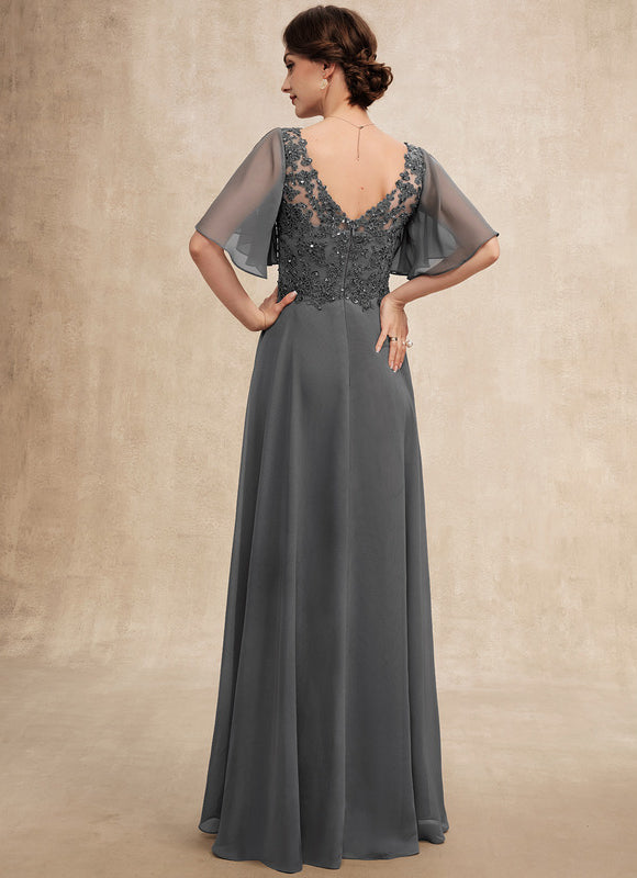 Robe Trapèze Satinée Étoilée - gallery 6