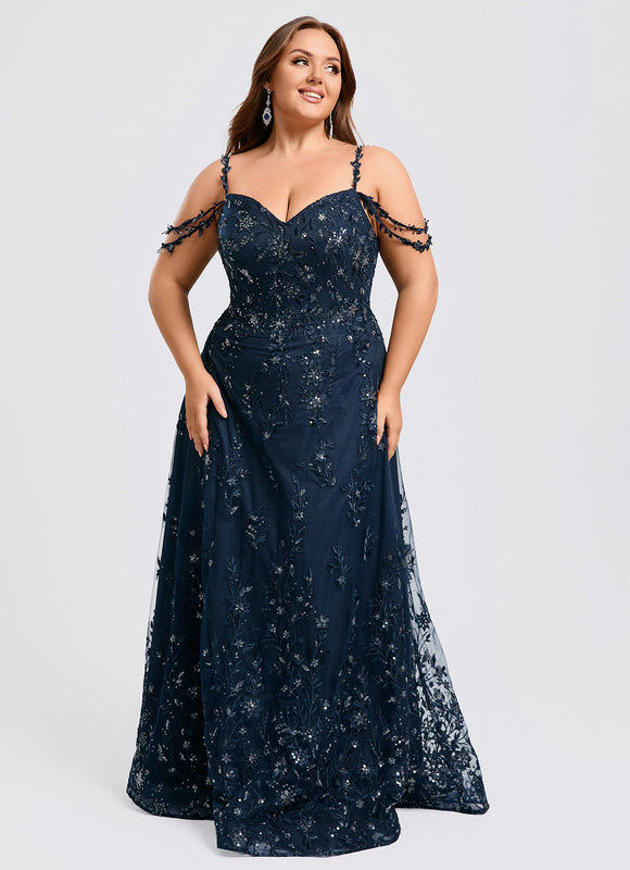Robe Trapèze Satin Étoilé - gallery 6