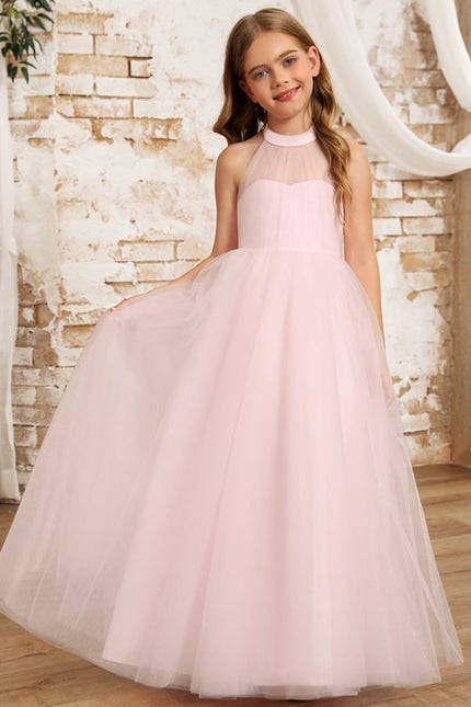 Robe Trapèze Pureté De Tulle - gallery 6